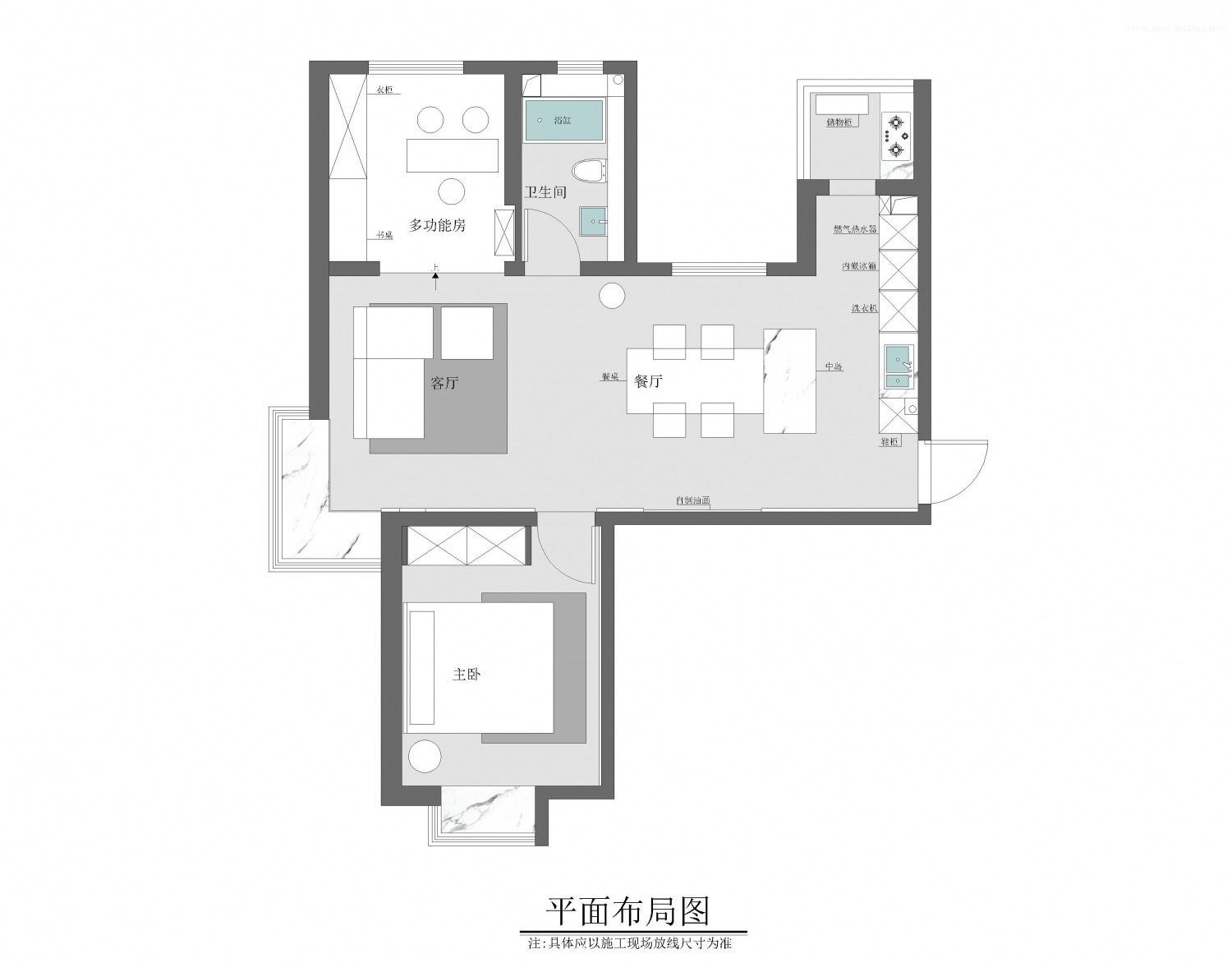 龙发装饰户型方案